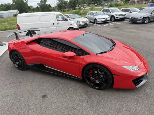 Rosso Mars Metallic 2016 Lamborghini Huracan LP580-2