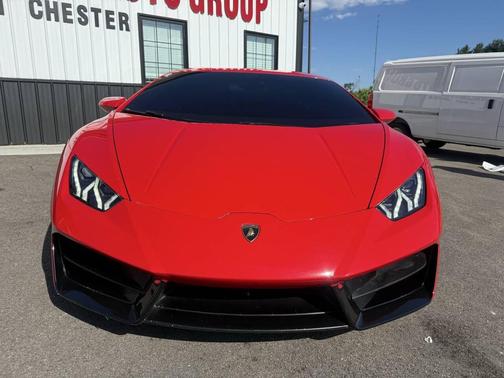 Red 2016 Lamborghini Huracan LP 580 2 2dr Coupe