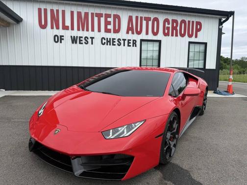 Rosso Mars Metallic 2016 Lamborghini Huracan LP580-2