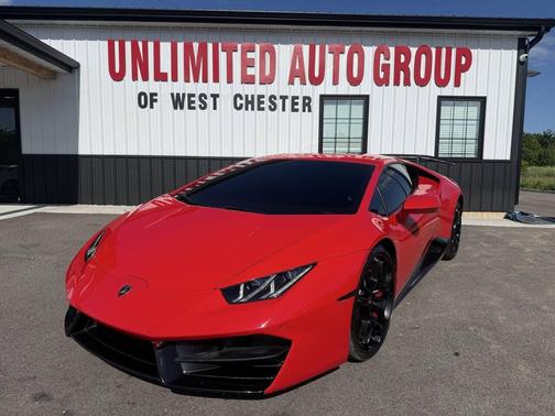 Red 2016 Lamborghini Huracan LP 580 2 2dr Coupe