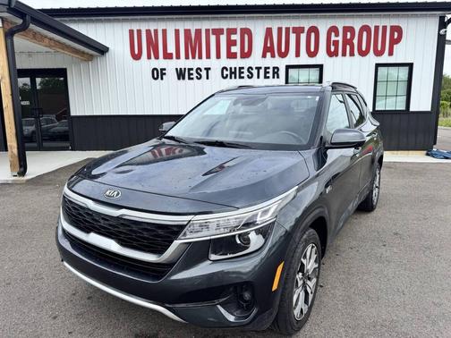 Gravity Gray 2021 Kia Seltos EX