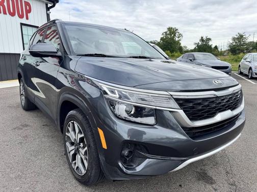 Gravity Gray 2021 Kia Seltos EX