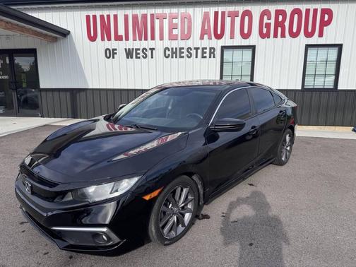 Crystal Black Pearl 2020 Honda Civic EX