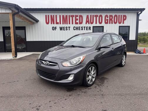 Gray 2013 Hyundai Accent SE