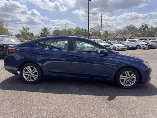 Blue 2020 Hyundai ELANTRA SEL