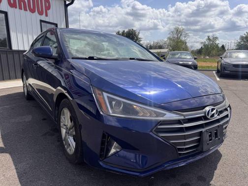 Blue 2020 Hyundai ELANTRA SEL