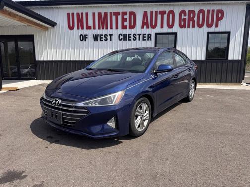 Blue 2020 Hyundai ELANTRA SEL