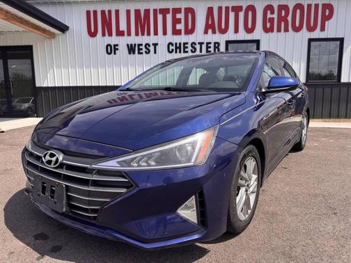 Blue 2020 Hyundai ELANTRA SEL