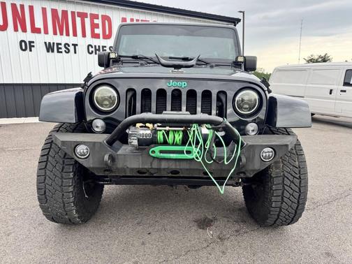Black 2014 Jeep Wrangler Unlimited Rubicon