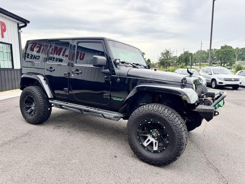 Black 2014 Jeep Wrangler Unlimited Rubicon