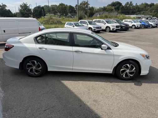 White 2016 Honda Accord LX 4dr Sedan CVT