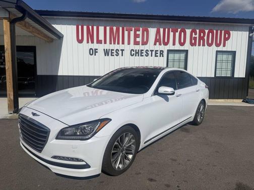 Casablanca White 2017 Genesis G80 3.8