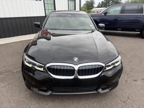Black 2019 BMW 330 330i 4dr Sedan