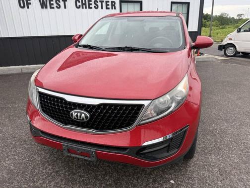 Red 2015 Kia Sportage LX