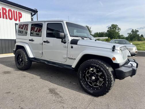 Silver 2012 Jeep Wrangler Unlimited Sahara