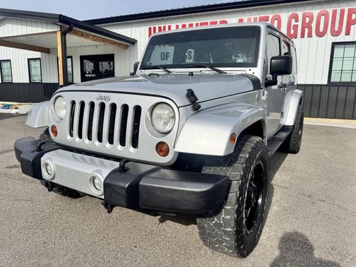 Silver 2012 Jeep Wrangler Unlimited Sahara