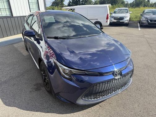 Black Sand Pearl 2021 Toyota Corolla LE