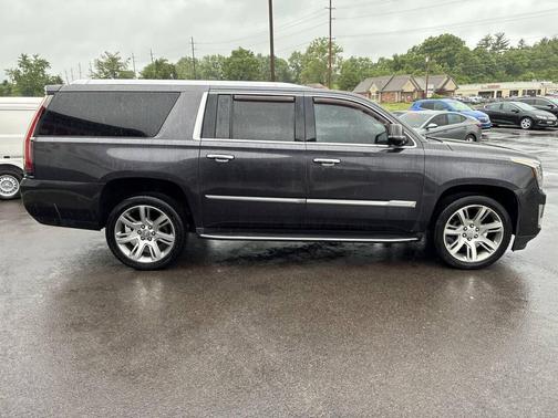 Gray 2017 Cadillac Escalade ESV Luxury