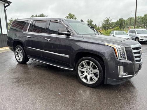 Gray 2017 Cadillac Escalade ESV Luxury