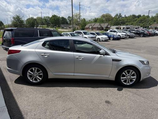 Silver 2013 Kia Optima EX