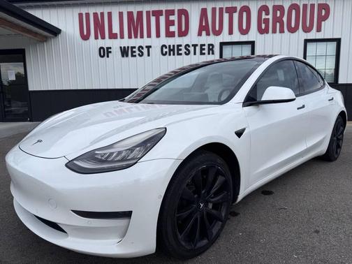Pearl White Multi-Coat 2020 Tesla Model 3 Standard Range Plus