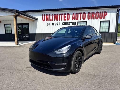 Black 2022 Tesla Model Y Long Range AWD 4dr Crossover