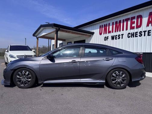 Gray 2018 Honda Civic LX