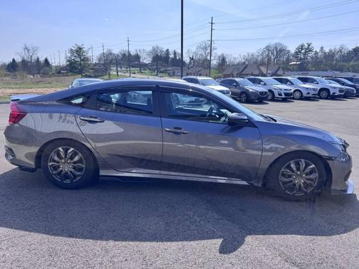 Gray 2018 Honda Civic LX