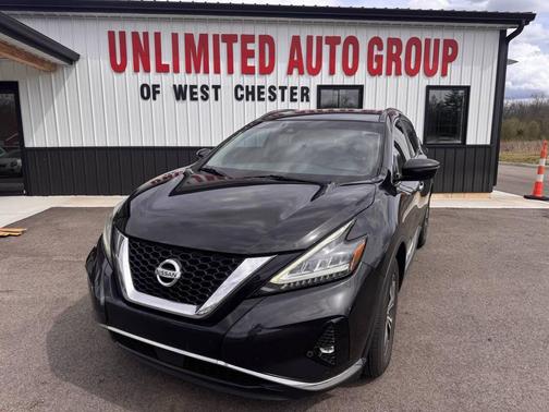 Black 2021 Nissan Murano SV 4dr SUV