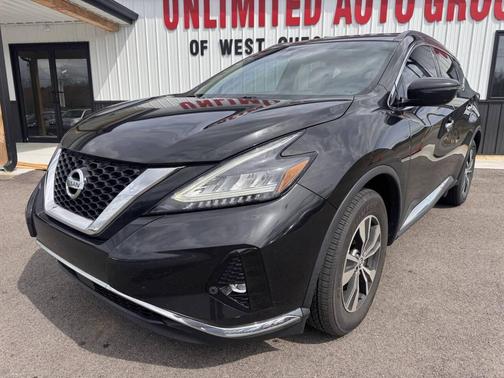 Black 2021 Nissan Murano SV 4dr SUV