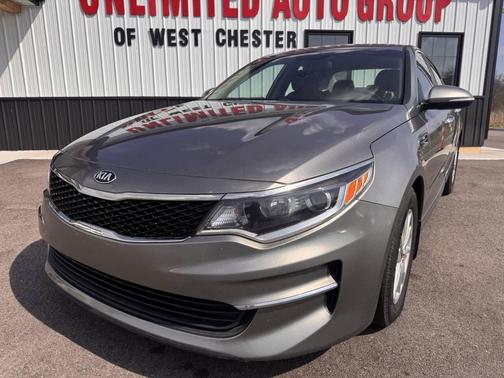 Gray 2016 Kia Optima LX
