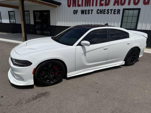 Bright White Clearcoat 2016 Dodge Charger SRT Hellcat