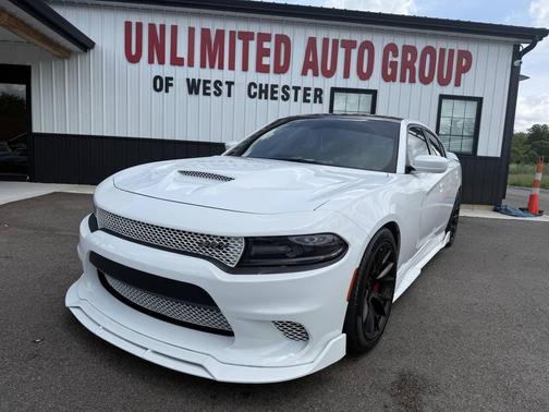 Bright White Clearcoat 2016 Dodge Charger SRT Hellcat