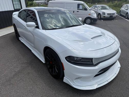 White 2016 Dodge Charger SRT Hellcat