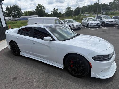White 2016 Dodge Charger SRT Hellcat