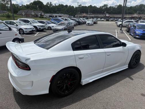 White 2016 Dodge Charger SRT Hellcat