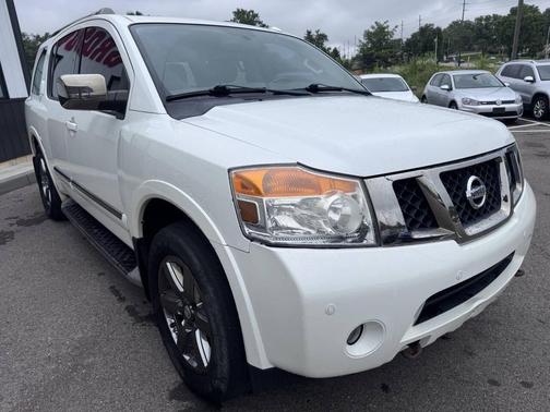 White 2014 Nissan Armada Platinum 4x4 4dr SUV