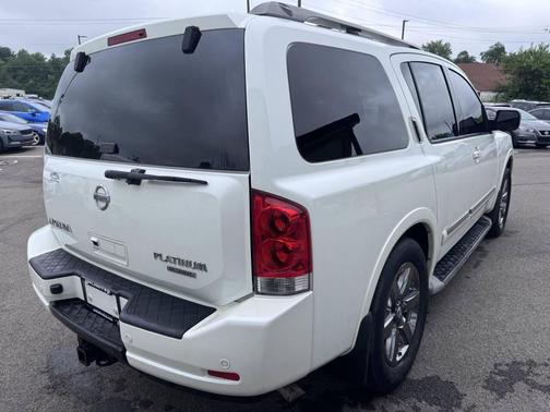 White 2014 Nissan Armada Platinum 4x4 4dr SUV
