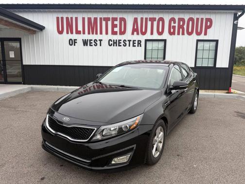 Black 2015 Kia Optima LX
