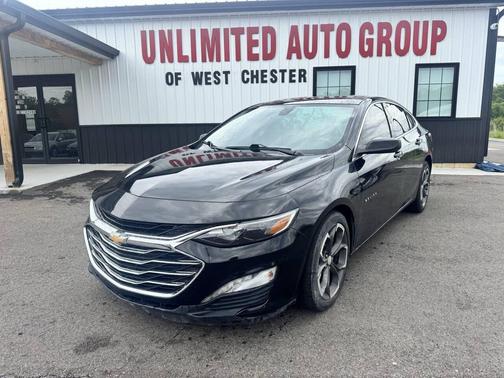 Black 2022 Chevrolet Malibu LT
