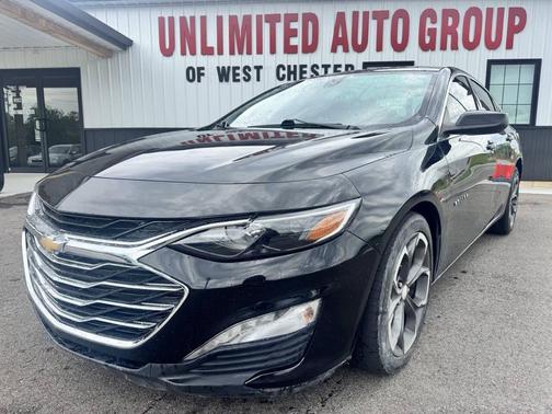 Black 2022 Chevrolet Malibu LT