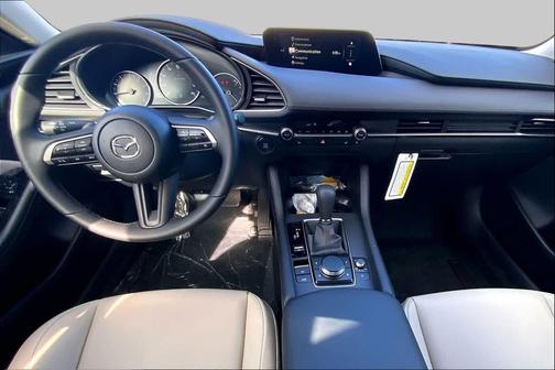 Machine Gray Metallic 2026 Mazda Mazda3 FWD w/Preferred Package