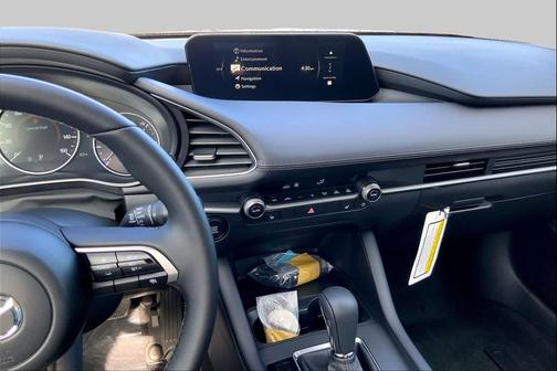 Machine Gray Metallic 2026 Mazda Mazda3 FWD w/Preferred Package
