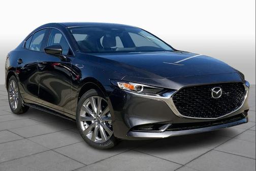 Machine Gray Metallic 2026 Mazda Mazda3 FWD w/Preferred Package