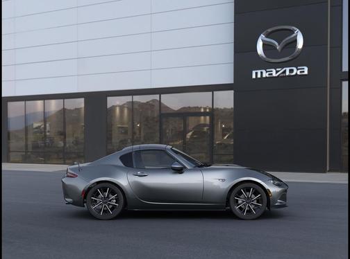 Gray 2026 Mazda MX-5 Miata RF Grand Touring