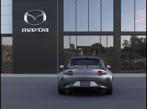 Gray 2026 Mazda MX-5 Miata RF Grand Touring