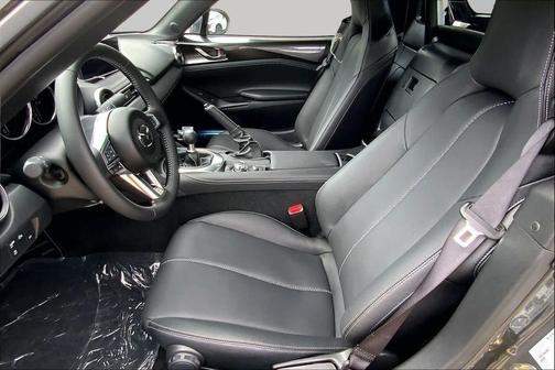 Gray 2026 Mazda MX-5 Miata RF Grand Touring