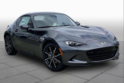 Gray 2026 Mazda MX-5 Miata RF Grand Touring