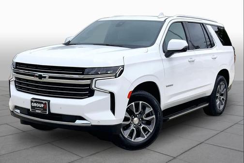 Summit White 2021 Chevrolet Tahoe LT