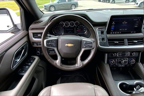 Summit White 2021 Chevrolet Tahoe LT